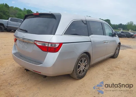 2012 Honda Odyssey Ex-L from USA, damaged, VIN 5FNRL5H63CB027476